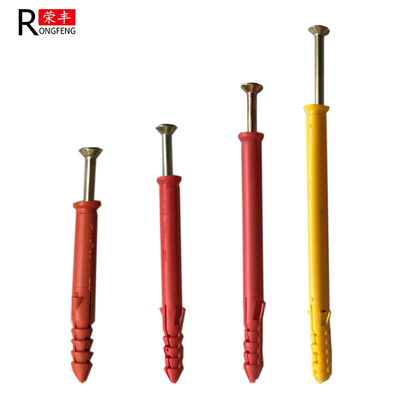 8*40 8*50 8*100 Insulation Board Plug With Plastic Insulation Fixing Nails