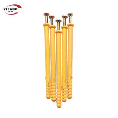 Konkrete Nagel-Art Plastikexpansions-Anker-kleine Anschlussstecker-einfache Deformation