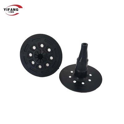 50mm Disketten-Schwarz-HDPE-Schaum-Isolierungs-Nagel-Länge 120mm