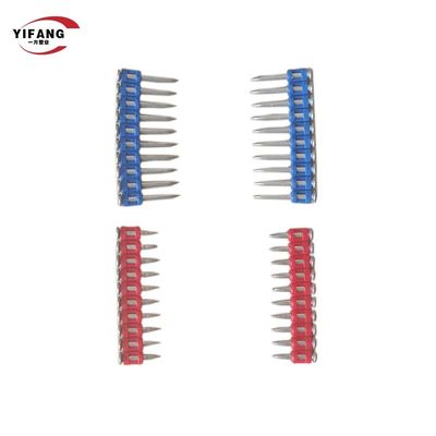 Sortierte konkrete Plastikstahlnägel GX120 3.0x27