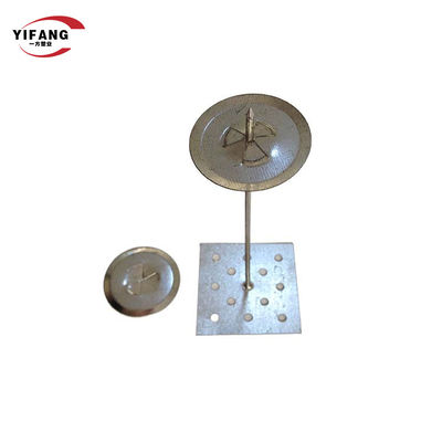 Galvanisiertes Eisen-Isolierung 25*25 Rockwool, das Pin regelt