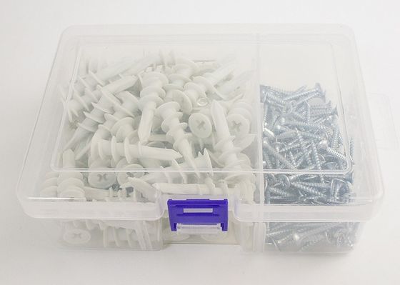 13x40mm Nylonwand-Anker-Schrauben-Durchmesser 4-4.5mm